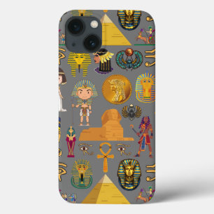 Alte ägyptische Hieroglyphie-Muster Pharao Case-Mate iPhone Hülle