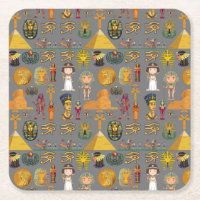 Alte ägyptische Hieroglyphie-Muster Pharao