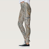 Alte ägyptische Hieroglyphische Symbol Pharaohs Leggings (Links)