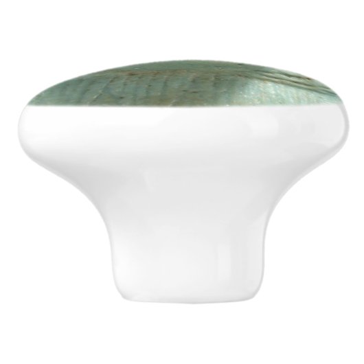 Alte Ägyptische Jade Baboon Snout Museumsstatue Keramikknauf (Seitenansicht)