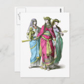 Alte ägyptische Königin Cleopatra Postkarte (Vorne/Hinten)