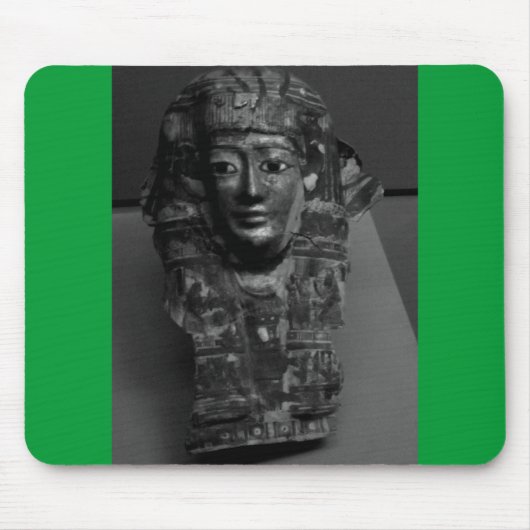 Alte ägyptische Kunst B+W Mousepad (Vorne)