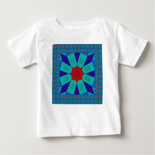 Alte ägyptische Kunst: Ein lebendiger Mandala. Baby T-shirt