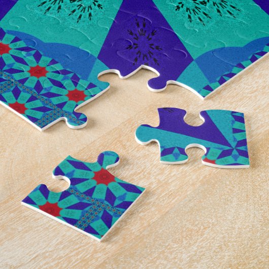 Alte ägyptische Kunst: Ein lebendiger Mandala. Puzzle (Seite)