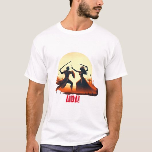 Alte ägyptische Mythologie (AIDA) Unisex-T - Shirt (Vorderseite)