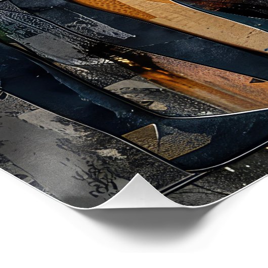 Alte Ägyptische Pharao-Armee Poster (Ecke)