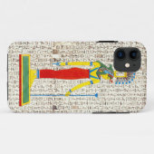 Alte ägyptische Pharao-Hieroglyphics-Design Case-Mate iPhone Hülle (Rückseite (Horizontal))
