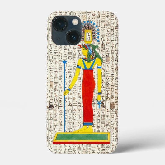 Alte ägyptische Pharao-Hieroglyphics-Design Case-Mate iPhone Hülle (Rückseite)