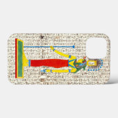 Alte ägyptische Pharao-Hieroglyphics-Design Case-Mate iPhone Hülle (Rückseite (Horizontal))