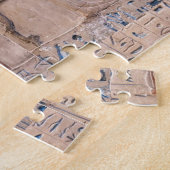 Alte ägyptische Pyramide Hieroglyphen Puzzle (Seite)