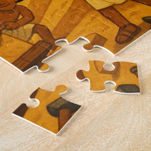 Alte ägyptische Pyramiden Power Puzzle Gold (Seite)