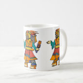 Alte ägyptische Schrift Kunst: Kultur & Geschichte Kaffeetasse (VorderseiteRechts)