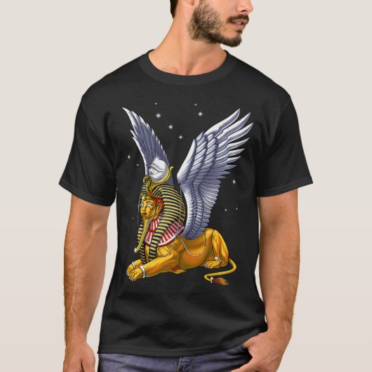 Alte ägyptische Sphinx T-Shirt (Vorderseite)