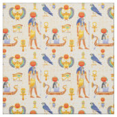 Alte ägyptische Symbole Stoff (Muster)