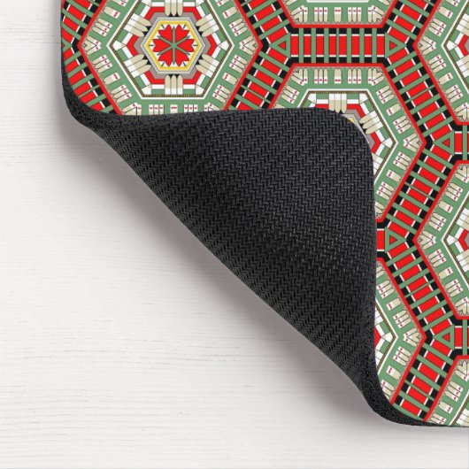 Alte ägyptische Terrazzo 02 Mousepad (Ecke)