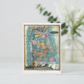 Alte Alabama Karte 1826 (Stehend Vorderseite)