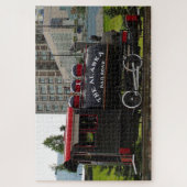 Alte Alaska Eisenbahn Dampflokomotive Motor 2 Puzzle (Vertikal)
