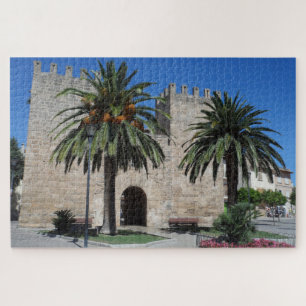 Alte Alcudia Stadt Mallorca Mallorca Spanien Souve Puzzle