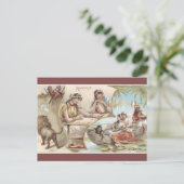Alte algerische Postkarte (Stehend Vorderseite)