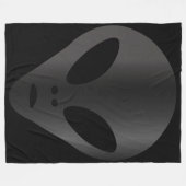 Alte Alien - The Grays Fleecedecke (Vorderseite (Horizontal))