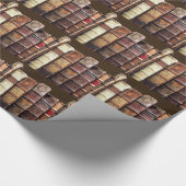 Alte alte Bücher Vintage Gräber Geschenkpapier (Ecke)
