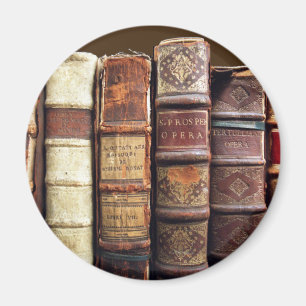 Alte alte Bücher Vintage Gräber Magnet