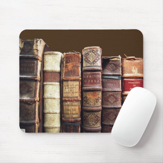 Alte alte Bücher Vintage Gräber Mousepad (Mit Mouse)