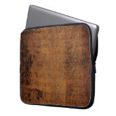 Alte alte Vintage Textur Laptopschutzhülle (Vorderseite Links)