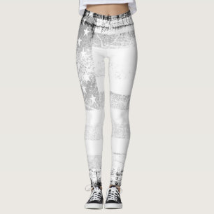 Alte amerikanische Flagge Leggings