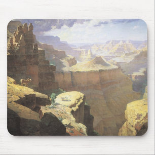 Alte amerikanische Westkunst, Grand Canyon von Lei Mousepad