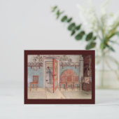 Alte Anna (in der Küche) Postkarte (Stehend Vorderseite)