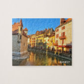 Alte Annecy, Französische Alpen Puzzle (Horizontal)