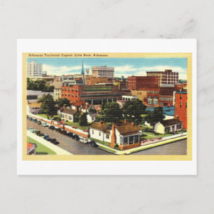 Alte Ansicht von Little Rock, Arkansas, Postkarte