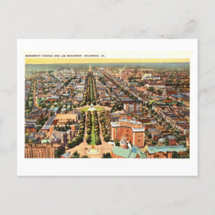 Alte Ansicht von Richmond, Virginia, Postkarte