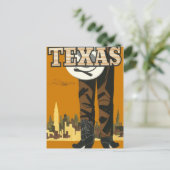 Alte Ansichtskarte Texas USA Postkarte (Stehend Vorderseite)