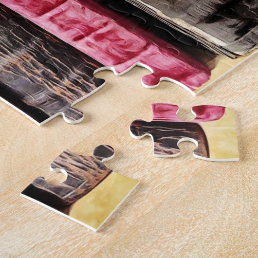 Alte antike Bücherei - Museo Cantonale d'Arte Puzzle (Seite)