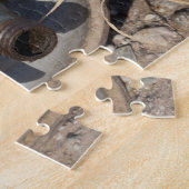 Alte antike Gasdose Puzzle (Seite)