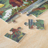 Alte antike Hawaiianische Inseln Karte Historisch Puzzle (Seite)