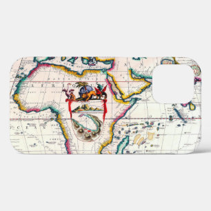 Alte antike Karte Afrikas von 1687 Case-Mate iPho iPhone Hülle