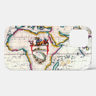 Alte antike Karte Afrikas von 1687 Case-Mate iPho iPhone Hülle