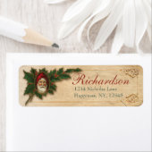 Alte antike Viktorianische Santa St. Nick Weihnach (Insitu)