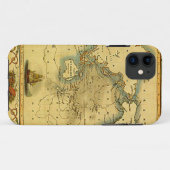 Alte antike Weltkarte Case-Mate iPhone Hülle (Rückseite (Horizontal))