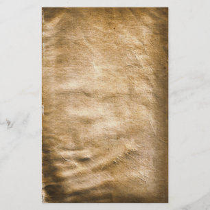 Alte antike, zerknitterte Leiche Briefpapier