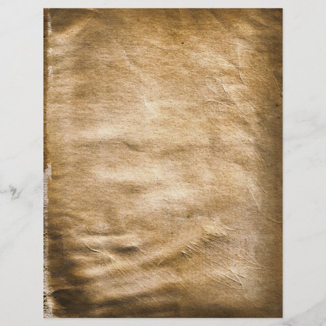 Alte antike, zerknitterte Schreibbrille (Vorderseite)