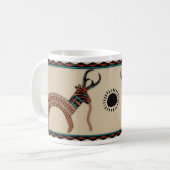 Alte Antilope Kaffeetasse (Vorderseite Links)