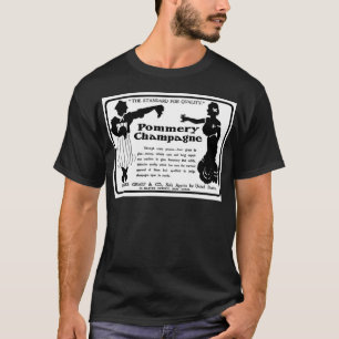 Alte Anzeige Pommery Champagne T-Shirt