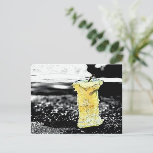 Alte Apfel Postkarte (Stehend Vorderseite)