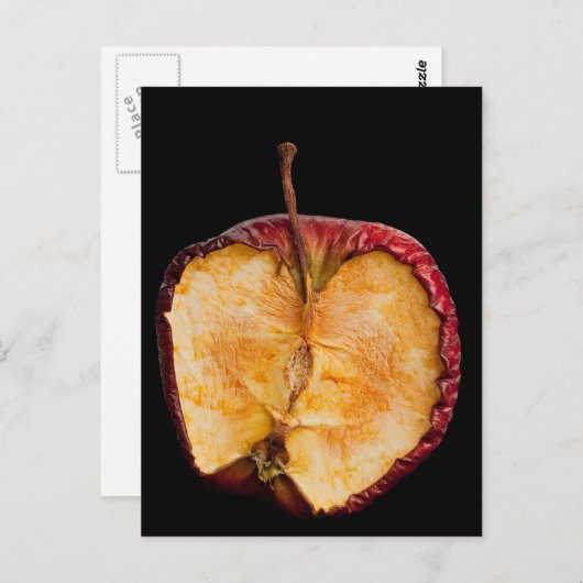 Alte Apfel Postkarte (Vorne/Hinten)