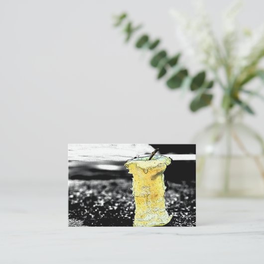 Alte Apfel Visitenkarte (Stehend Vorderseite)