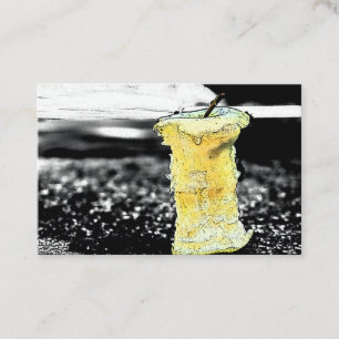 Alte Apfel Visitenkarte